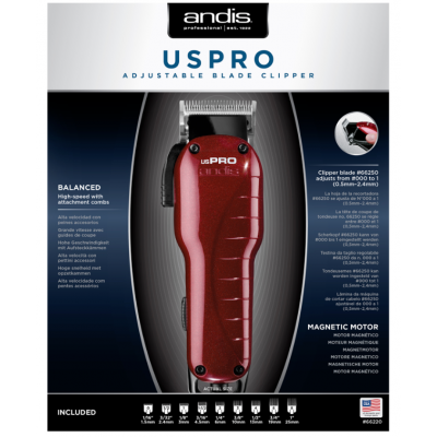 Andis professional-ANDIS USPRO Adjustable Blade Clipper A Filo Tagliacapelli Professionale-69,90 €