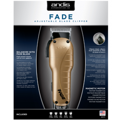 Andis professional-ANDIS USPRO Fade Adjustable Blade Clipper A Filo Tagliacapelli Professionale-69,90 €