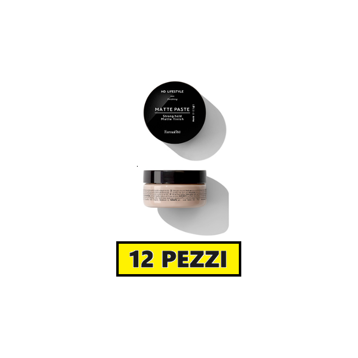 FarmaVita-12 pezzi Farmavita hd matte paste 50ml cera forte effetto opaco per capelli-83,99 €