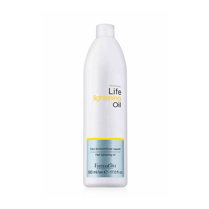 FarmaVita-Farmavita Life Hair lightening oil 500ml olio schiarente per capelli-21,50 €