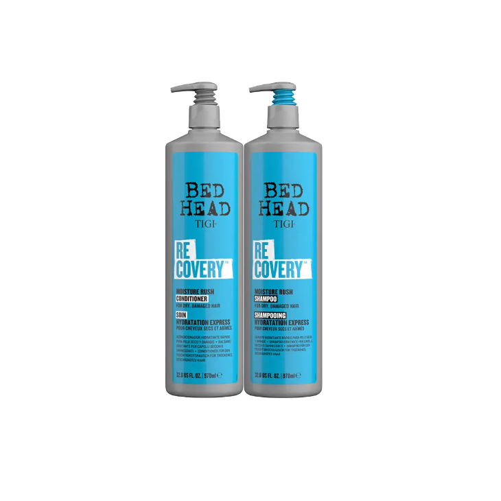 TIGI comestics-TIGI Recovery Moisture Rush Shampoo + Conditioner 970ml Per Capelli Secchi e Danneggiati-36,99 €