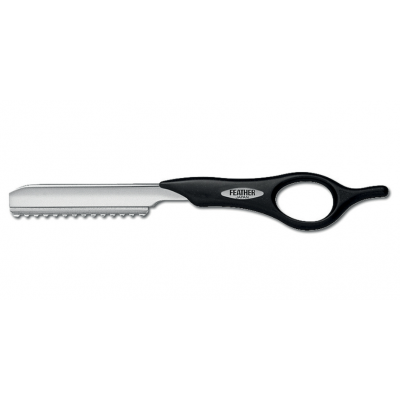 -FEATHER Styling Razor Sfilzino Con Manico Nero-59,90 €