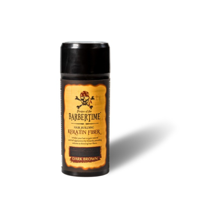 -BARBERTIME Keratin Fiber Fibre Di Cheratina Castano Scuro 21gr-28,50 €