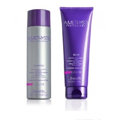 FarmaVita-Farmavita Amethyste Color Shampoo 250ml + Mask 250ml Maschera Capelli Colorati-22,50 €