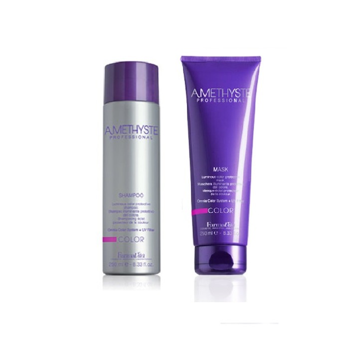 FarmaVita-Farmavita Amethyste Color Shampoo 250ml + Mask 250ml Maschera Capelli Colorati-22,50 €