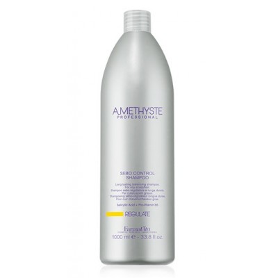 FarmaVita-Farmavita Amethyste Regulate Sebo Control Shampoo 1000ml Antigrasso Sebo regolatore-19,99 €