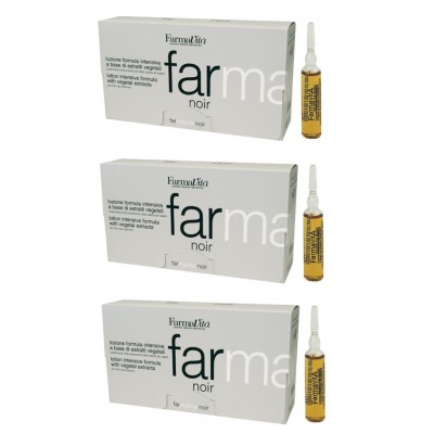 FarmaVita-3 pezzi Farmavita Noir Fiale Anticaduta 12x8ml Lozione di estratti vegetali-69,99 €