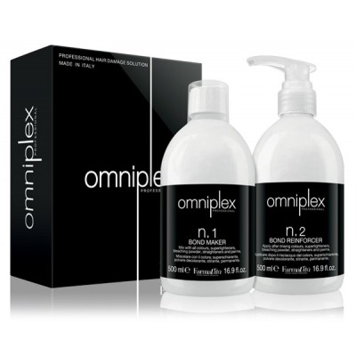 Omniplex-Farmavita Omniplex Salon Kit N°1+N°2 500ml ricostruzione + trattamenti chimici-109,99 €