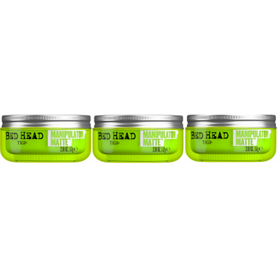 TIGI comestics-3 Pezzi TIGI Bed Head Manipulator Matte Paste 3x57gr Cera opaca-36,99 €