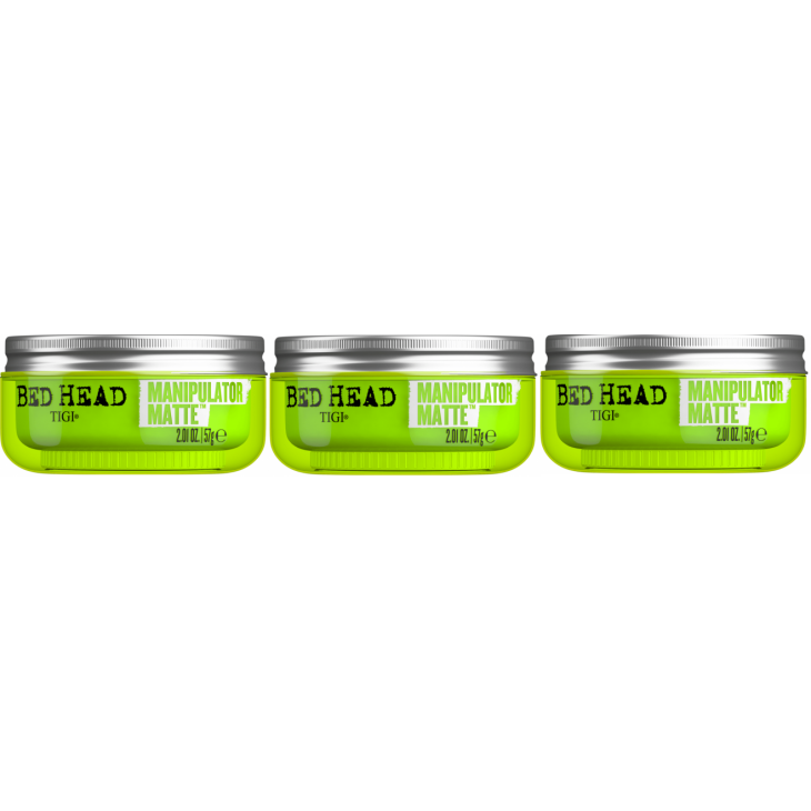 TIGI comestics-3 Pezzi TIGI Bed Head Manipulator Matte Paste 3x57gr Cera opaca-36,99 €