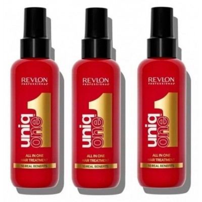 Revlon-3 Pezzi Revlon UniqOne Spray hair treatment 10in1 150ml Uniq One-35,99 €