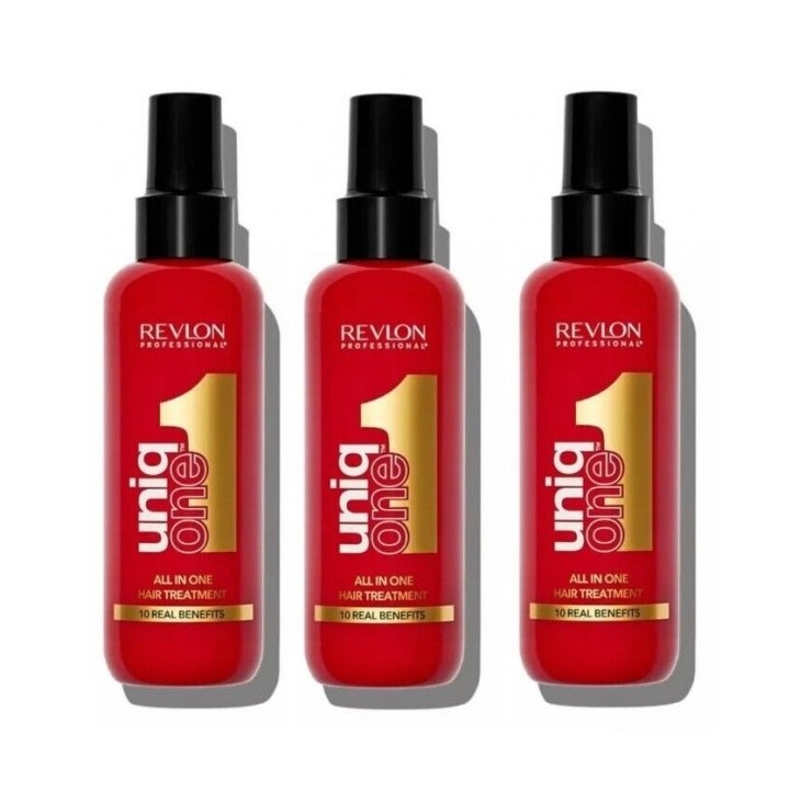 Revlon-3 Pezzi Revlon UniqOne Spray hair treatment 10in1 150ml Uniq One-35,99 €