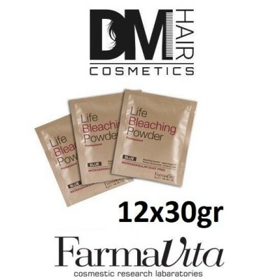 FarmaVita-Farmavita polvere decolorante per capelli blu 12x30gr antigiallo profumo mela-21,00 €