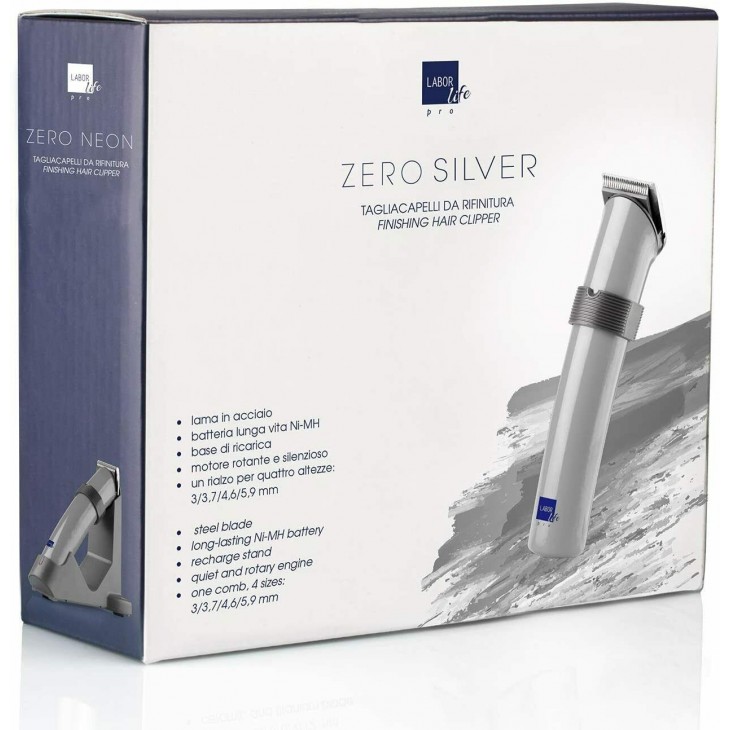 -Labor zero silver tosatrice cordless tagliacapelli hair clipper da rifinitura-36,59 €