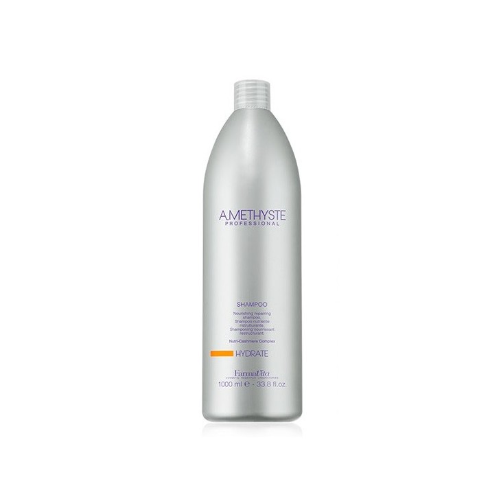 FarmaVita-FARMAVITA AMETHYSTE Hydrate shampoo 1000ml nutriente ristrutturante-19,99 €